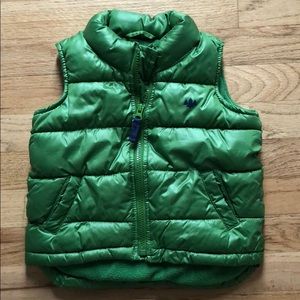 Old Navy Fleece Lined Puffer Vest